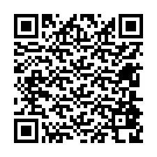 Código QR para número de telefone +12604828953