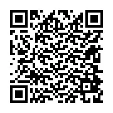 Código QR para número de teléfono +12604829465