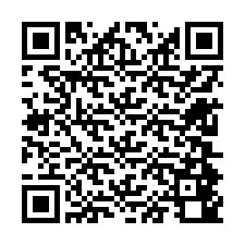 QR Code for Phone number +12604840179