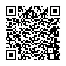 QR код за телефонен номер +12604840559