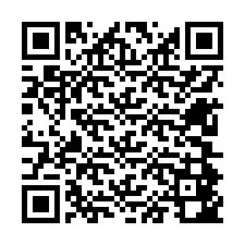 Kode QR untuk nomor Telepon +12604842033