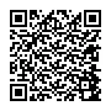 Kod QR dla numeru telefonu +12604842688