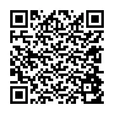 QR-код для номера телефона +12604852768