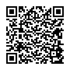 Kode QR untuk nomor Telepon +12604853852