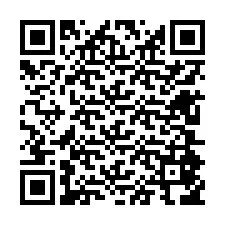 Kod QR dla numeru telefonu +12604856866