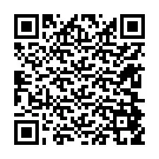 Codice QR per il numero di telefono +12604859431