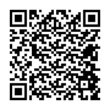 QR kód a telefonszámhoz +12604859777