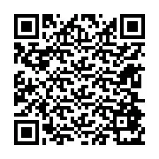 Código QR para número de teléfono +12604871965