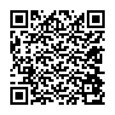 QR-koodi puhelinnumerolle +12604872739