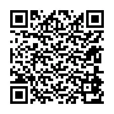 QR-code voor telefoonnummer +12604872805