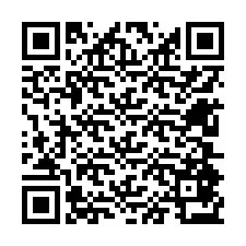 QR-код для номера телефона +12604873963