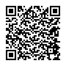 QR-Code für Telefonnummer +12604874995