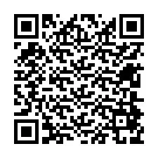 QR-код для номера телефона +12604879453