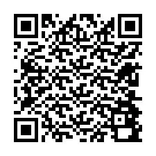Codice QR per il numero di telefono +12604890399