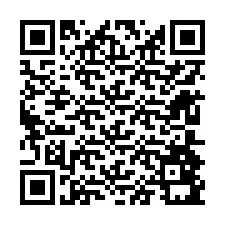 Codice QR per il numero di telefono +12604891745