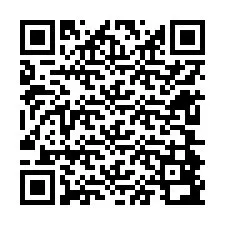 Código QR para número de telefone +12604892024