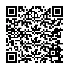 QR-code voor telefoonnummer +12604897888