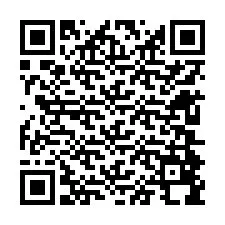 QR-Code für Telefonnummer +12604898474