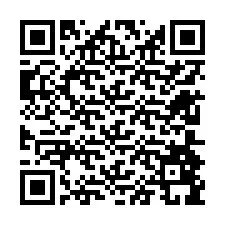 QR код за телефонен номер +12604899719