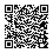 QR-code voor telefoonnummer +12604950013