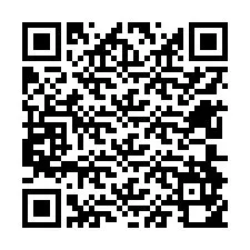 Codice QR per il numero di telefono +12604950603