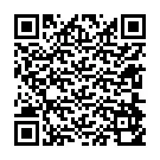 Código QR para número de telefone +12604950604