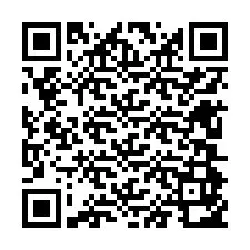 QR код за телефонен номер +12604952072