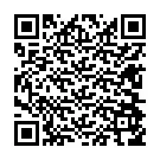 Código QR para número de telefone +12604956332