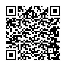 Código QR para número de telefone +12604957776