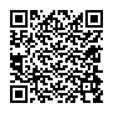 QR Code for Phone number +12604958159