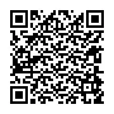 QR-Code für Telefonnummer +12604959140