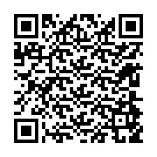 Código QR para número de teléfono +12604959141