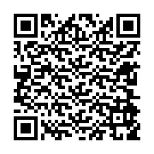 Código QR para número de telefone +12604959828