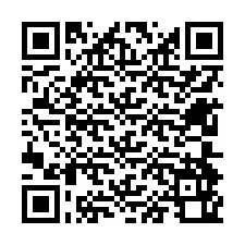 QR Code สำหรับหมายเลขโทรศัพท์ +12604960603