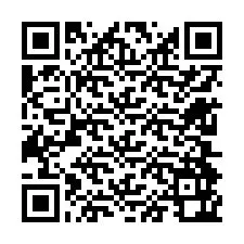 Código QR para número de teléfono +12604962669