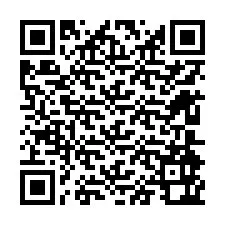 Código QR para número de teléfono +12604962951