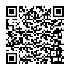 Código QR para número de teléfono +12604963874