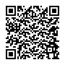 Kode QR untuk nomor Telepon +12604964368