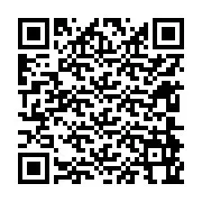 Código QR para número de teléfono +12604964410