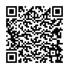 QR-код для номера телефона +12604966602