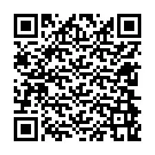 Código QR para número de telefone +12604969078