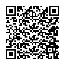 QR kód a telefonszámhoz +12604969364