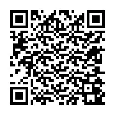 QR-Code für Telefonnummer +12605041089