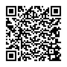 Código QR para número de teléfono +12605043012