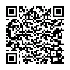 QR kód a telefonszámhoz +12605043035