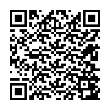 電話番号のQRコード +12605043671