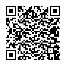 QR-koodi puhelinnumerolle +12605049033