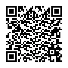 QR-Code für Telefonnummer +12605049545