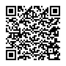 Codice QR per il numero di telefono +12605170718