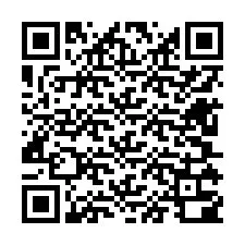 QR-code voor telefoonnummer +12605300036